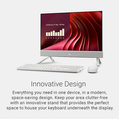 Dell 24 All-in-One Desktop ec24250-23.8-inch FHD Display, Intel Core 3