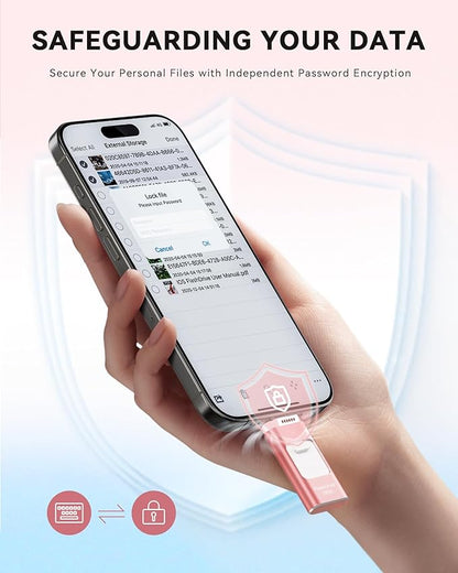 Apple MFi Certified 256GB Flash Drive
