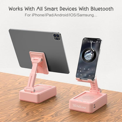 TechGlow Gifts for Men Women Foldable Cellphone Stand