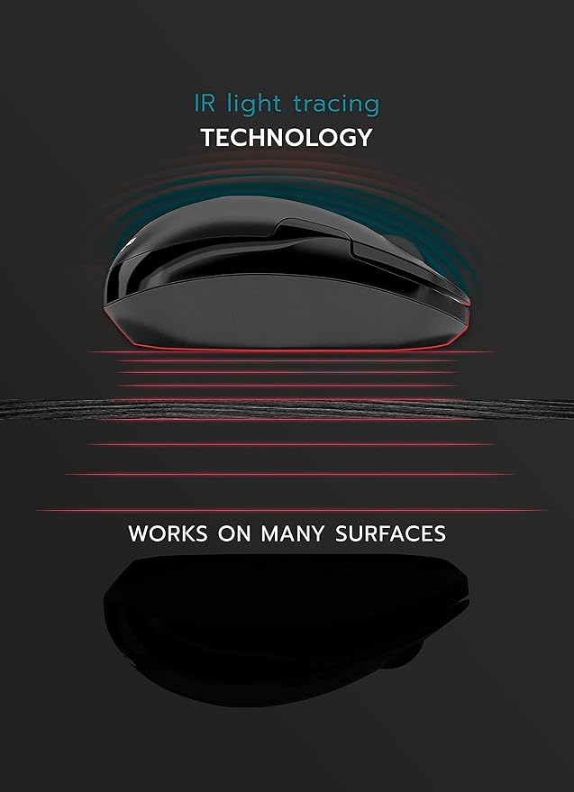 – Wireless Silent Optical Mouse