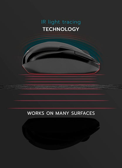 – Wireless Silent Optical Mouse