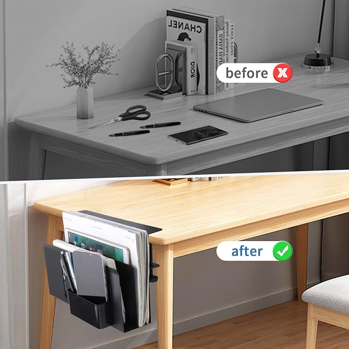 2 Tier Desk side storage, Desk Laptop Holder