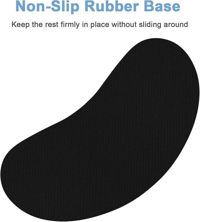 Dapesuom Mouse Wrist Rest, Ergonomic Memory Foam Mouse Wrist