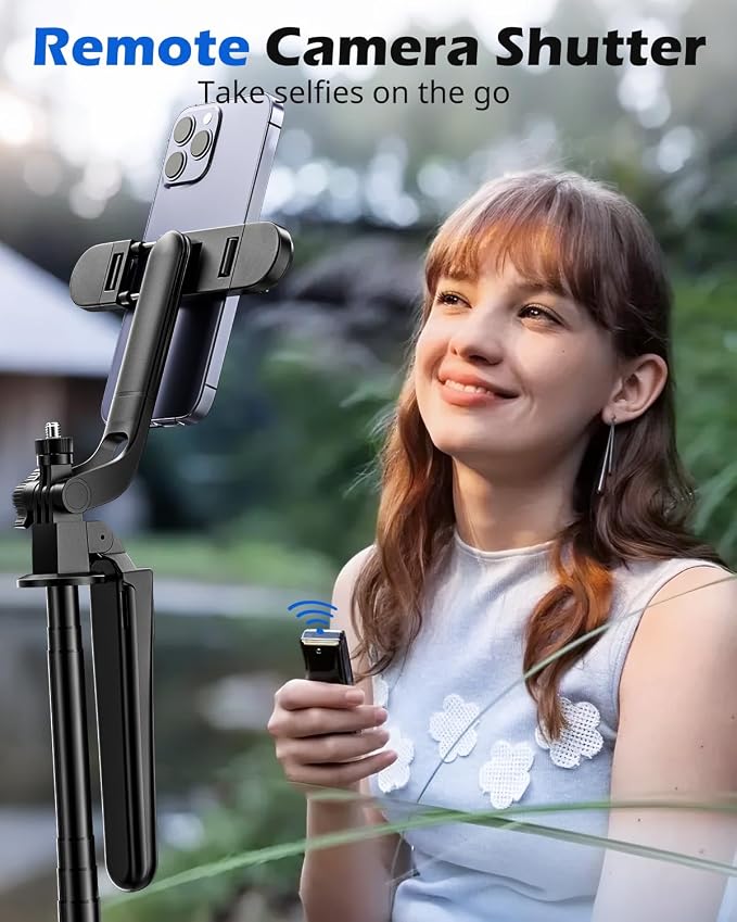 UBeesize 64'' Extendable Phone Tripod & Selfie Stick