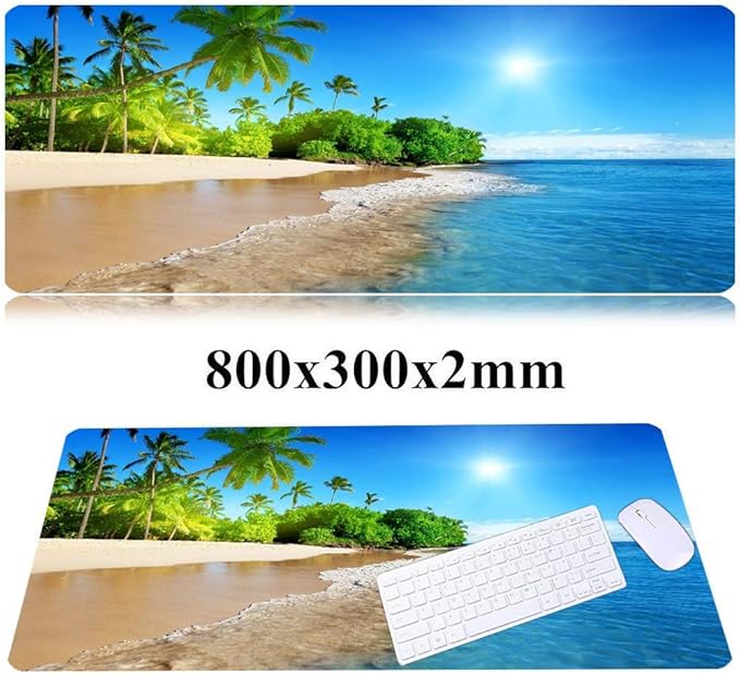 RTGGSEL 31.5x11.8 Inch Non-Slip Long Extended Large Gaming Mouse Pad