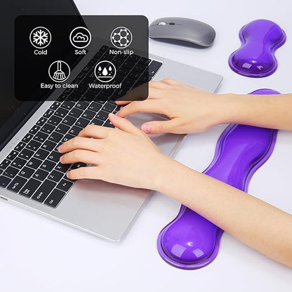 Gel Wrist Rest for Keyboard and Mouse, Wrist Rest for Keyboard, Mouse Wrist