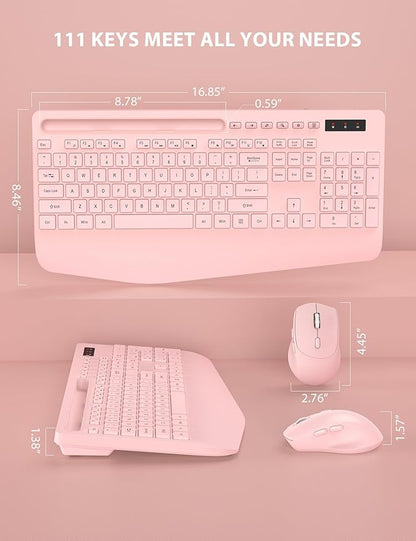 Wireless Keyboard and Mouse Combo