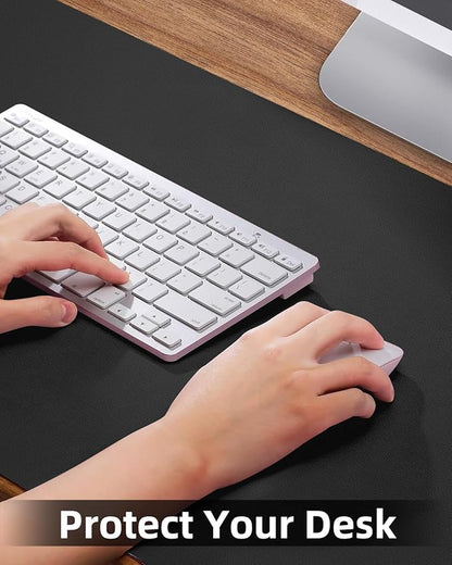 Desk mat Large, Leather Desk Pad Protector, Office Desk Mat, Mouse Pad