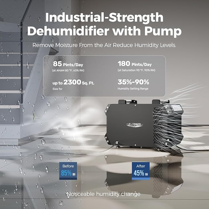 ALORAIR Crawlspace Dehumidifiers