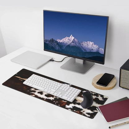 Gaming Mouse Pad, Large Non-Slip Rubber Base Mousepad, Keyboard Mouse Mat