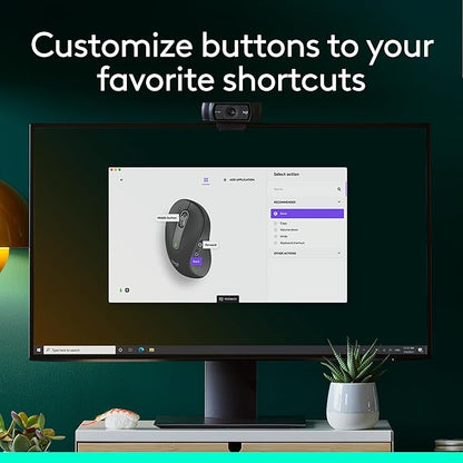 Logitech Left Handed Wireless Mouse Signature M650 L Full Size