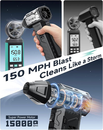 Compressed Air Duster, Ultra-Powerful Electric Air Duster, 000 RPM Premium