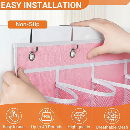 40-Pocket Over the Door Shoe Organizer