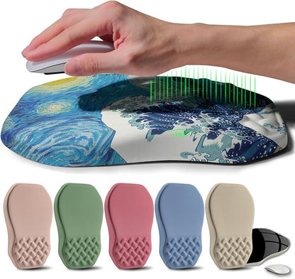Ergonomic Raised Mouse Pad Wrist Support