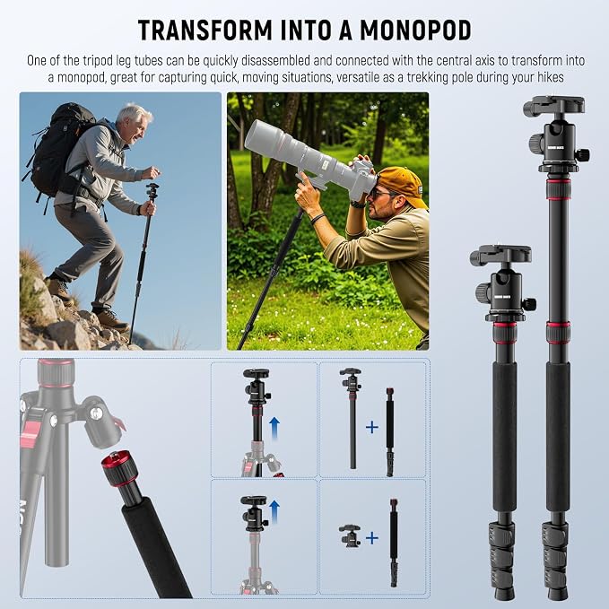 NEEWER Basics Camera Tripod Monopod