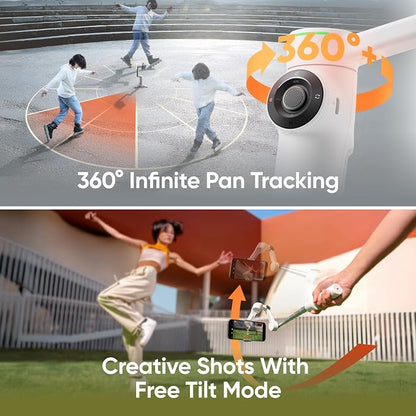 Insta360 Flow 2 Pro Ultimate AI Bundle – Foldable AI Phone Gimbal Stabilizer