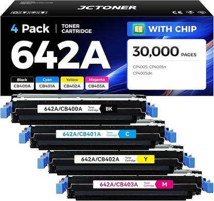 642A Toner Cartridge Set 4-Pack