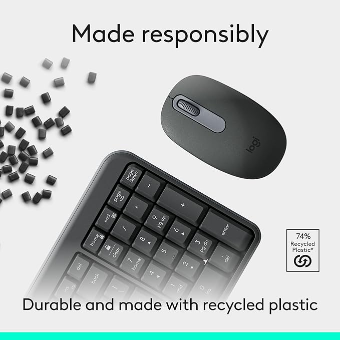 Logitech MK250 Bluetooth Wireless Mouse and Keyboard Combo: Fast & Easy
