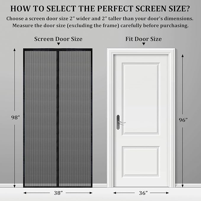 Magnetic Screen Door
