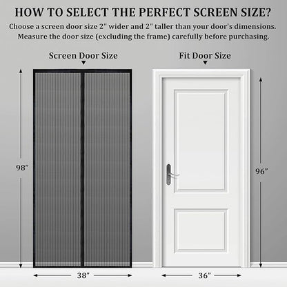 Magnetic Screen Door
