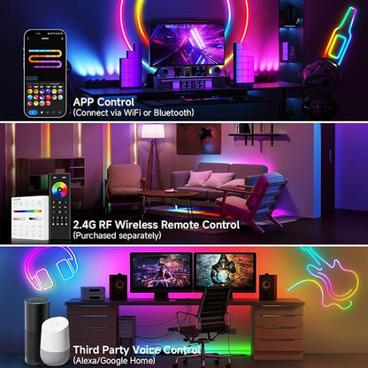 BTF-LIGHTING 2.4G WiFi DR04W SPI RGBW Controller Tuya APP/Smart Life/Google
