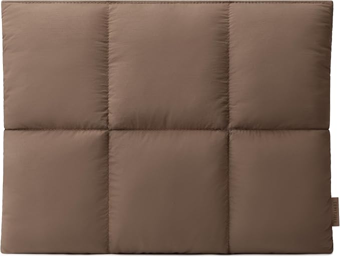 Comfyable Puffy Laptop Sleeve 13 Inch 14 Inch, Quilted Puffer Laptop Carrying