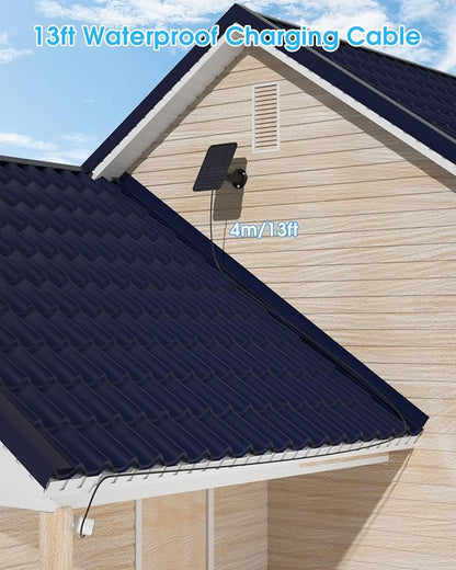5W Solar Panel for Blink Camera Outdoor, Solar Panel Charger