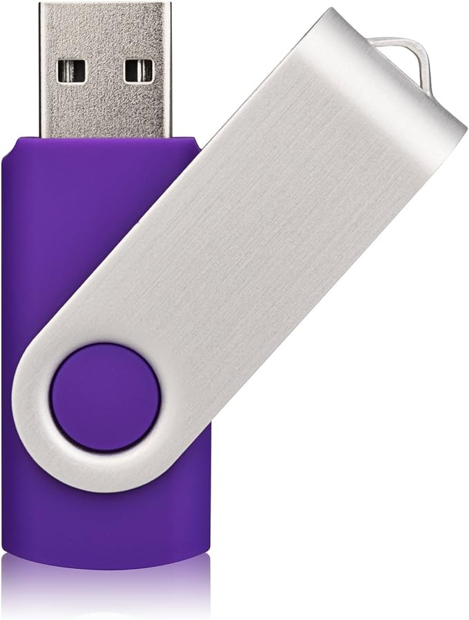 Aiibe 10 Pack 64 GB USB Flash Drives Thumb Drive Jump Drives 64GB 2.0 Flash