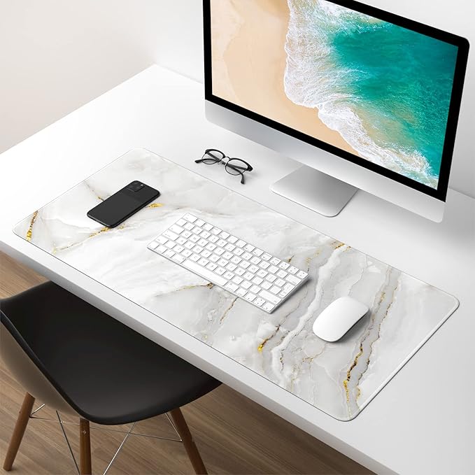 Extended Gaming Mouse Pad, XXL Large Desk Pad 30 x 14 Inch, Big Computer