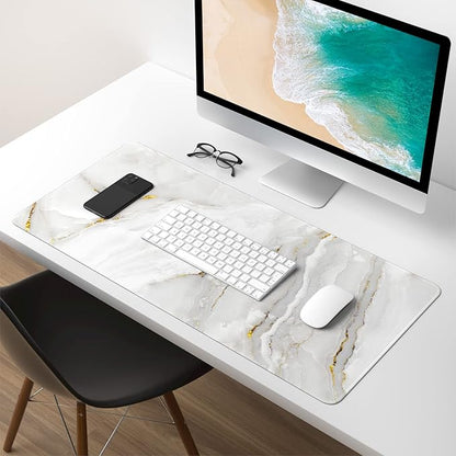 Extended Gaming Mouse Pad, XXL Large Desk Pad 30 x 14 Inch, Big Computer