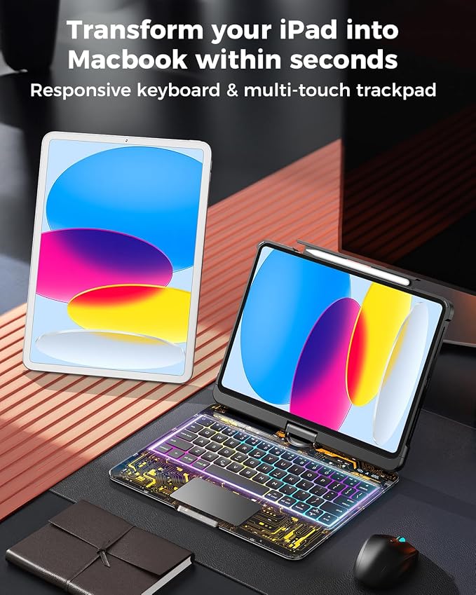 TSQQST Clear Wireless Keyboard Case