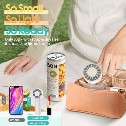 Mini Portable Fan, USB Personal Handheld Fan