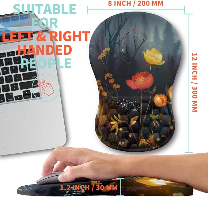 Ergonomic Mouse Pad Wrist Support