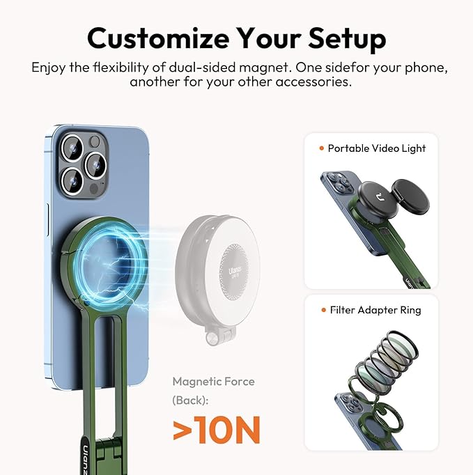 ULANZI MA30 Magnetic Phone Tripod Stand