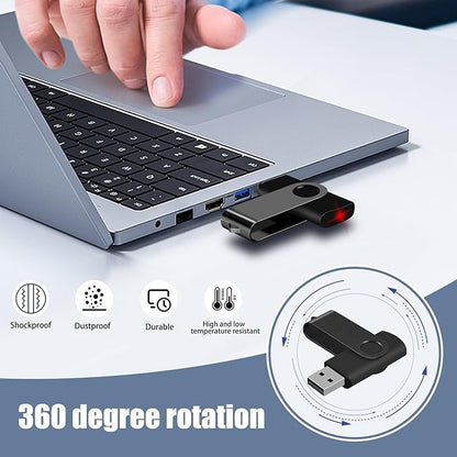 EASTBULL 8GB USB Flash Drive Bulk Thumb Drives 50 Pack