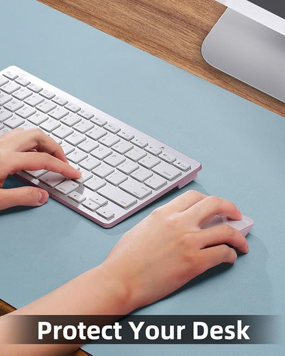 Non-Slip Desk mat, PULeather Desk Pad Protector, Office Desk Mat, Large Mouse