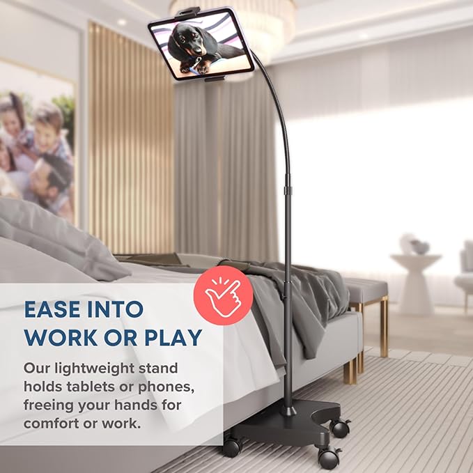 LEVO Adjustable Height Floor Stand on Wheels