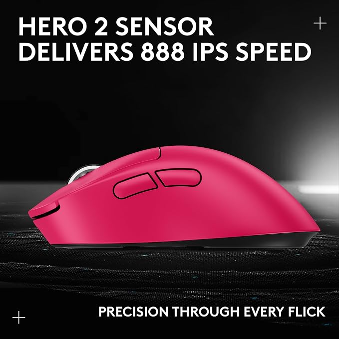Logitech G PRO X Superlight 2 DEX Wireless Gaming Mouse, 60g Pro-Grade