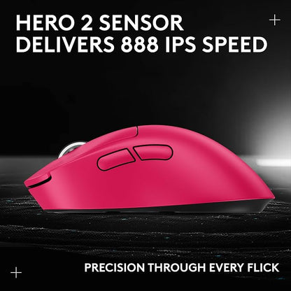 Logitech G PRO X Superlight 2 DEX Wireless Gaming Mouse, 60g Pro-Grade
