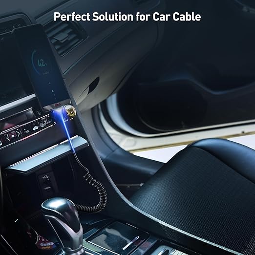 Cable Matters 2-Pack Coiled USB Cable 2-4 Feet