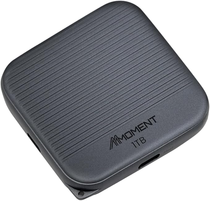 MMOMENT 1TB Magnetic External Portable SSD – 950MB/s Read –