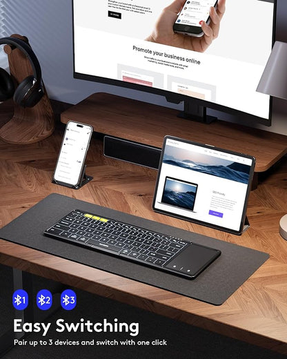 Samsers Foldable Bluetooth Keyboard