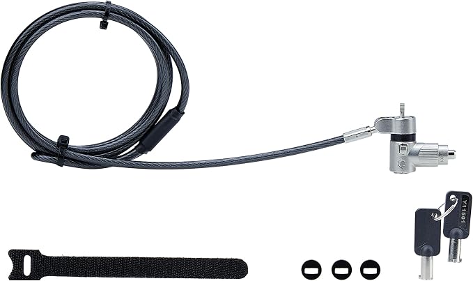 StarTech.com Universal Laptop Lock 6.6ft, Security Cable