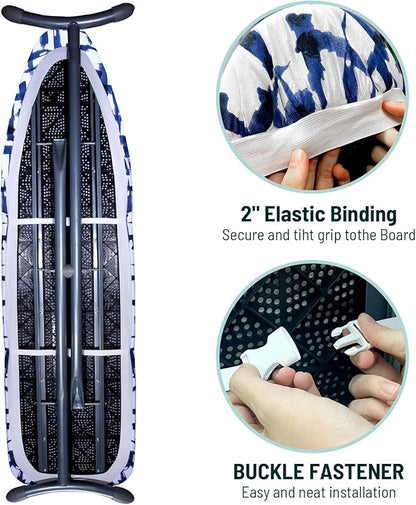 BNDX Heat Resistant Ironing Board Cover and Pad