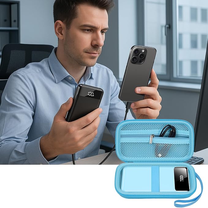 Portable Bank Charger Case for SABANI for Charmast for OHOVIV for VRURC for