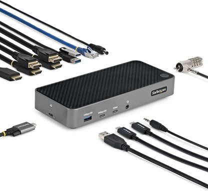StarTech.com USB-C Triple Monitor Docking Station