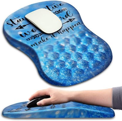 Hokafenle Ergonomic Mouse Pad Wrist Support