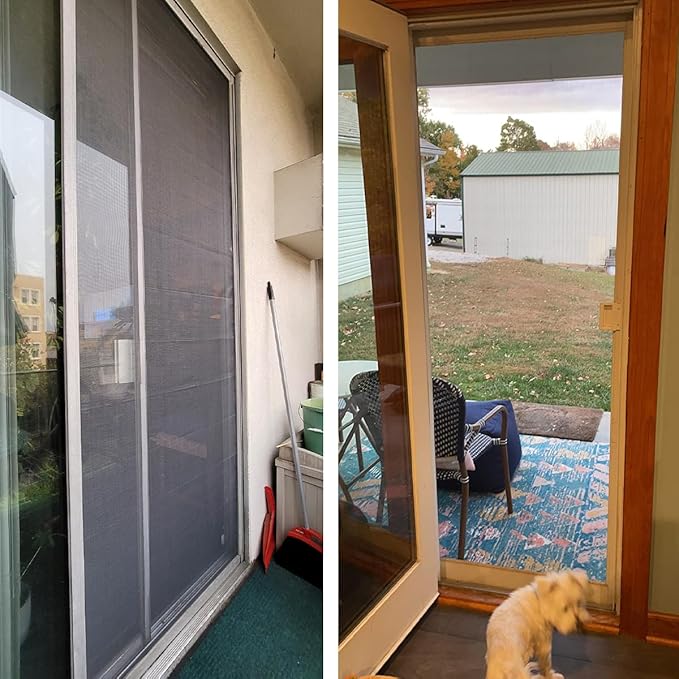 48inch*100ft Window Screens Replacement, Cuttable Fiberglass Roll Screens Door