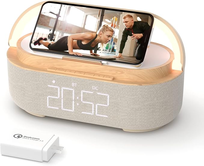 Bluetooth Speaker Alarm Clock