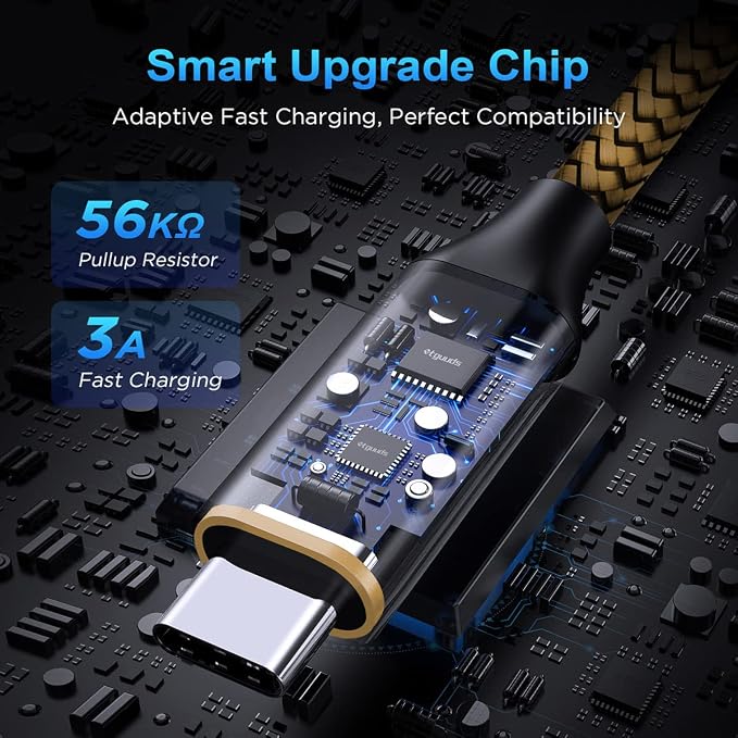 etguuds 6ft USB A to USB C Cable 3A Fast Charging,
